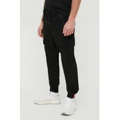 Bombažne hlače Alpha Industries Ripstop Jogger črna barva, 116201.03
