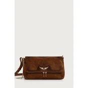 Zadig&Voltaire crossbody torbica ženska semišasta ROCKY