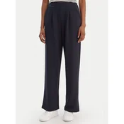 Vero Moda Hlače iz tkanine Hali 10339404 Mornarsko modra Straight Fit