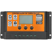 Sol-control 30AOGMB MPPT automatski solarni kontroler punjenja baterije 100A/50A/30A/20A/10A LCD dual