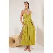 Trendyol Milla Ženska haljina Tbess25El00086, Zelena