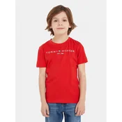 Tommy Hilfiger Majica Essential KS0KS00210 S Rdeča Regular Fit