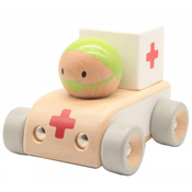 Drvena igračka Classic World – Vozilo hitne pomoći