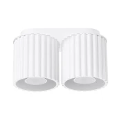 Sollux SL.1780 - Spot svetiljka AURA 2xGU10/10W/230V bela