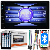 Dexxer 12-24V 2DIN LCD touch avtoradio 4x50W USB Bluetooth + daljinec