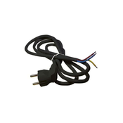 EMOS S18322 prikljucni kabel, PVC, 3x1,5 mm, 2 m, crna