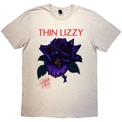 Thin Lizzy Black Rose Tracklist (Back Print) Natural L Majica