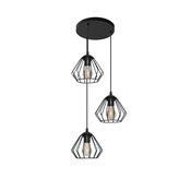 Luster na sajli AGAT 3xE27/60W/230V