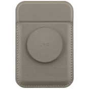 UNIQ Flixa magnetic card wallet with stand grey MagSafe (UNIQ-FLIXA-GREY)