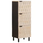 Highboard s pohranom Finš bijelog pranja 40 x 33 x 110 cm
