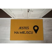 tulup.si Predpražnik za vrata Jesteś na miejscu 150x100 cm