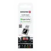 slomart Adapter Swissten CarLink Apple CarPlay/Android Auto/Bluetooth/USB
