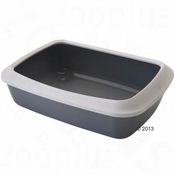 Sivi macji WC 37x50 cm Savic Iriz – Placek Pet Products