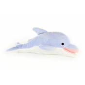 Plišasti delfin svetlo modre barve