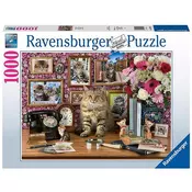 Ravensburger puzzle (slagalice) - 1000 pcs Slatka mala maca RA15994