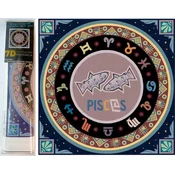 Norimpex Diamantna slika 7D Zodiakalni znak: Ribi 30x30 cm