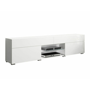 TV stol RV43, LED rasvjeta: Ne, Boja: Bijela + Sjajno bijela
