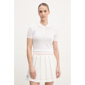 Guess Polo majica V5GP00Z3D60 Bela Slim Fit