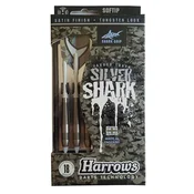 Harrows Puščice SOFT SILVER SHARK 18g