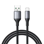 Joyroom Kabel USB-A - iPhone Lightning 3A, 2 m - črn