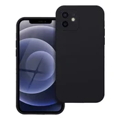 OEM Silikonski ovitek za iPhone 12, 2 mm, črn