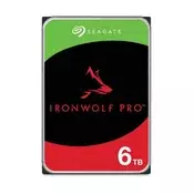 SEAGATE 3,5 SATA III HDD 6TB 7200rpm 256MB predmemorija IronWolf PRO ST6000NT001