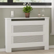 Hanah Home Maska za radijator Termora, 112x82x30 cm, Bela
