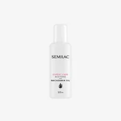 Semilac Aceton za odstranjevanje laka za nohte Expert Care z oljem makadamije 125 ml