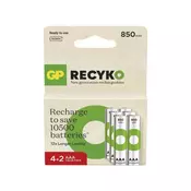 Polnilna baterija GP ReCyko 850 mAh HR03 (AAA) 6kos