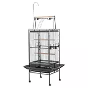 VEVOR Kletka za ptice 830x790x2100 mm Črna