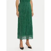 Bruuns Bazaar Maxi krilo Brella Joanelle BBW4532 Zelena Regular Fit