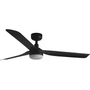 FARO 33815WT-21-LED PUNT M LED/18W/230V plafonski ventilator sa prigušiva, crne boje, precnik 132 cm WT + daljinski upravljac