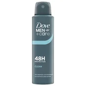 Eve Dove Men+Care Clean 48H antiperspirant v spreju za moške 150 ml