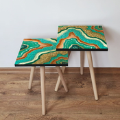 HANAH HOME Set 2 stočića 2Shp279 Multicolor