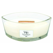 Woodwick sveča Elipse Linen (76135)