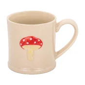 Bež keramična skodelica Mushroom – Sass & Belle