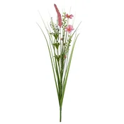 Veštačka Biljka 69cm Grasbund Mit Blüten
