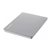 Eksterni Hard Disk HDD ToshibaHDTX220ESCAAH, 2TB, 2,5,USB 3.2 Gen 1 (kompatibilno sa USB-A i USB-C), Srebrni