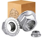shumee Prirobnična matica DIN6923 CL. 6 pocinkana M16 1KG