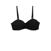 WE Fashion Bikini zgornji del  črna