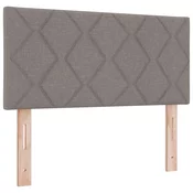Uzglavlje Sivo-smeda 90 cm tkanina