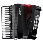 Klavirska harmonika 72B MasterChord Black Latone