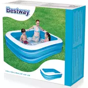 Bazen 211x132x46cm 2 ring PVC Bestway