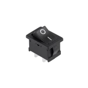 XTREME Kolijevni prekidac 230V mini 2-polni, crni PRK0001A.1