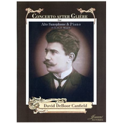 CANFIELD:CONCERTO AFTER GLIERE ALTO SAXOPHONE AND PIANO