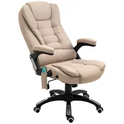 Homestar Pisarniški stol z vibracijsko masažo 68x72x110 cm rjav