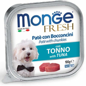 Monge Mokra hrana Fresh Pate tuna 100 g - Tuna - Monge