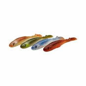 Savage Gear Slender Scoop Shad Clear Water Mix 4 kosi - 9cm 4g