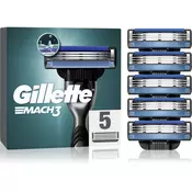 Gillette Mach3 zamjenske glave 5 kom 5 kom