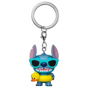 Privjesak za kljuceve Funko Pocket POP! Disney: Lilo & Stitch - Stitch In Tube